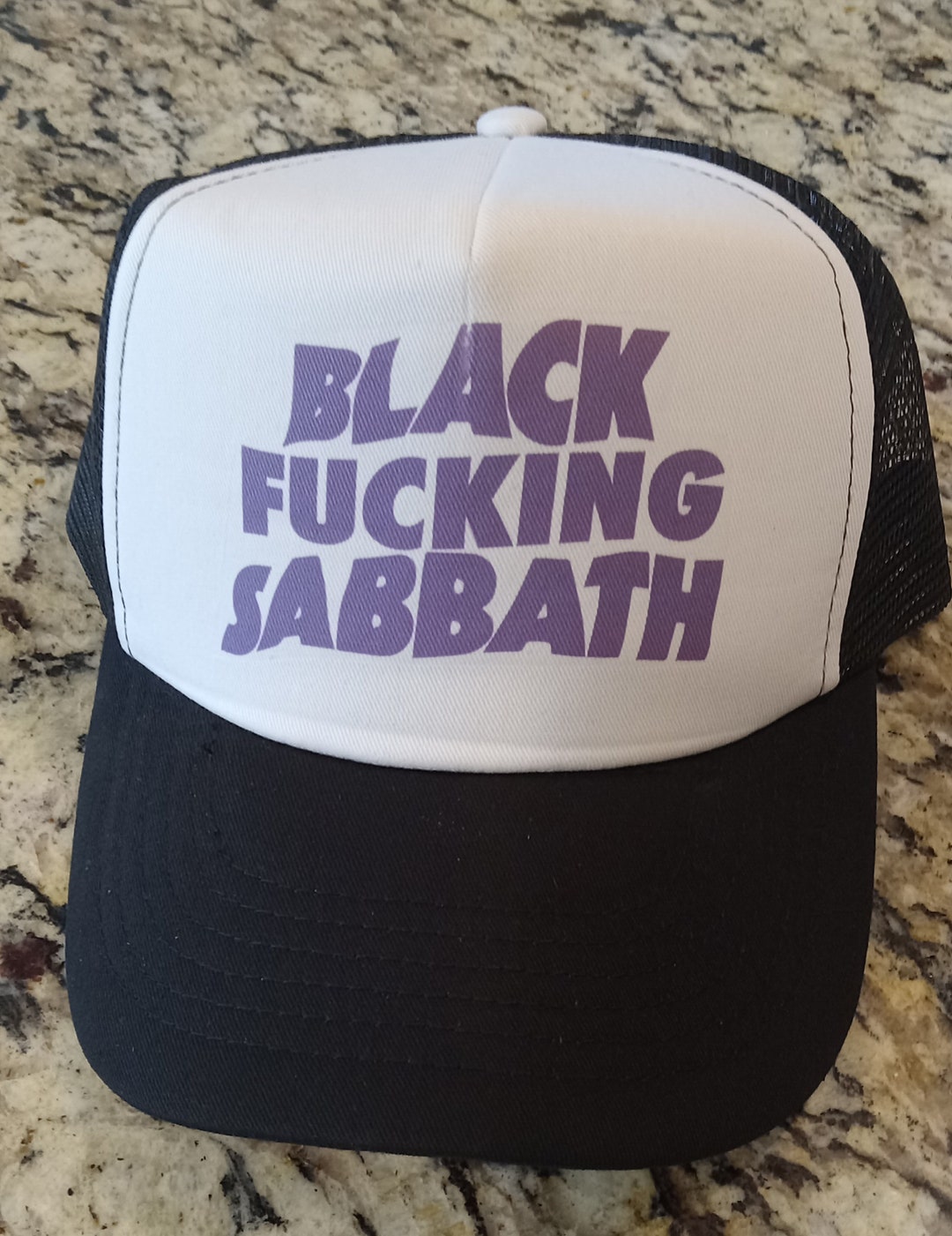 ozzy osbourne trucker hat