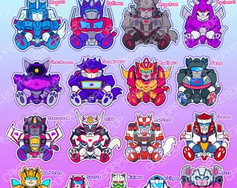 PREORDER Transformers Cats Acrylic Charms - 1