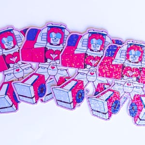 SWERVE HEART TRANSFORMERS sticker