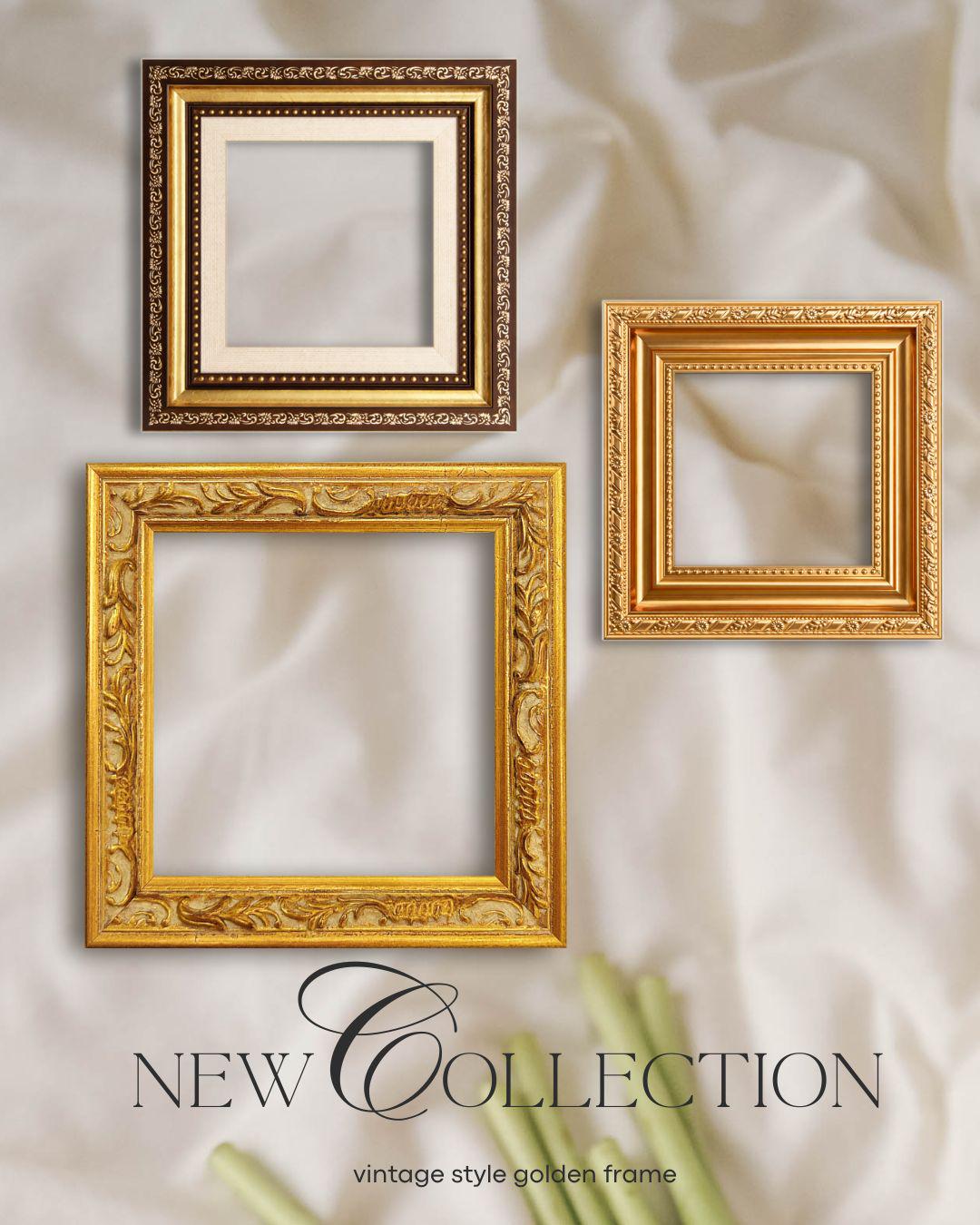 Antique gold frames for paintings - Etsy 日本