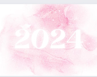 2024 Daily Planner with Journal Prompt, Goal Setting, and Habit Tracker