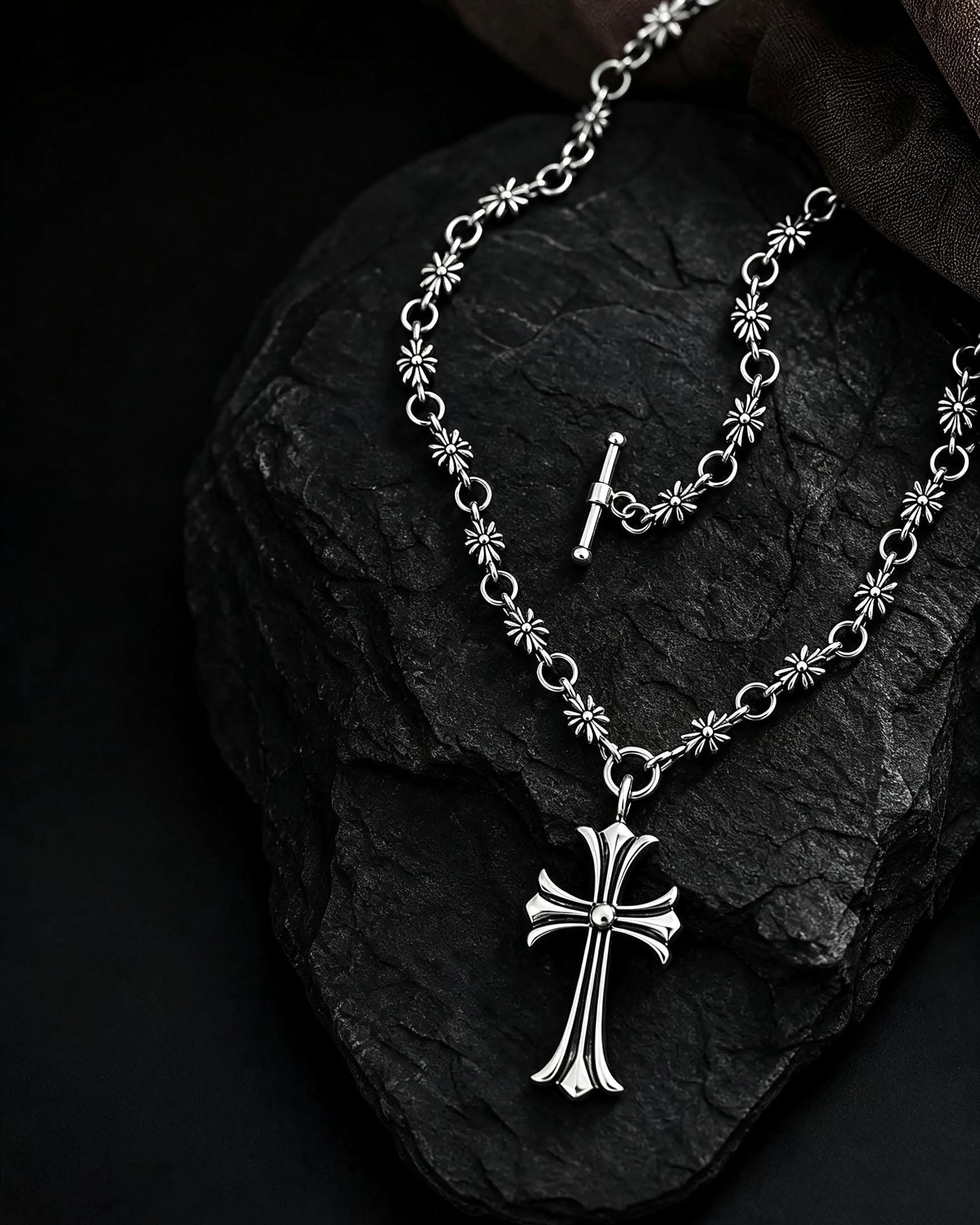 Chrome hearts necklace - Etsy 日本