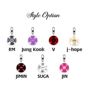 BTS Arirang Album Vinyl Record CD Keychain, K-pop Personalized Fan Merch, Keychain DIY accessories, Gift forARMY image 6