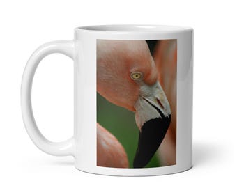 Flamingo Mug | Vivid Bird Photo, Nature Lover Gift