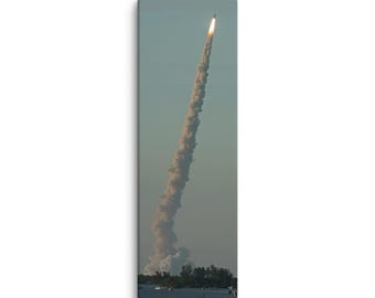 Shuttle Launch at Dusk