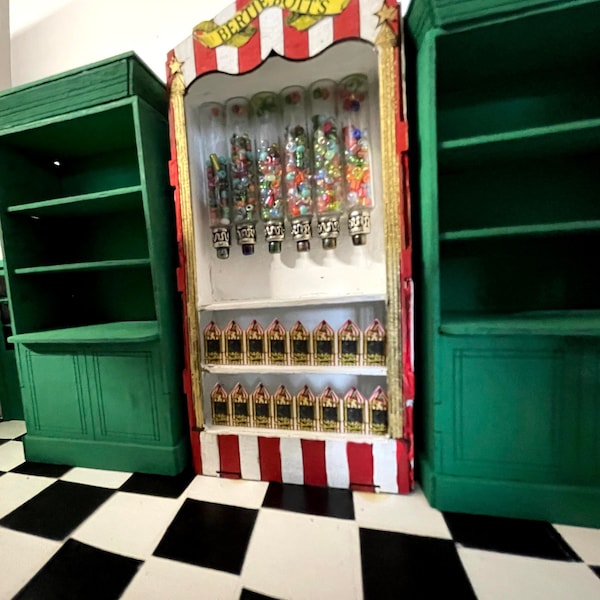Magical Candy Shop Interior {Bookcases, Display Counter and Stairs} Add-On; Kit Only