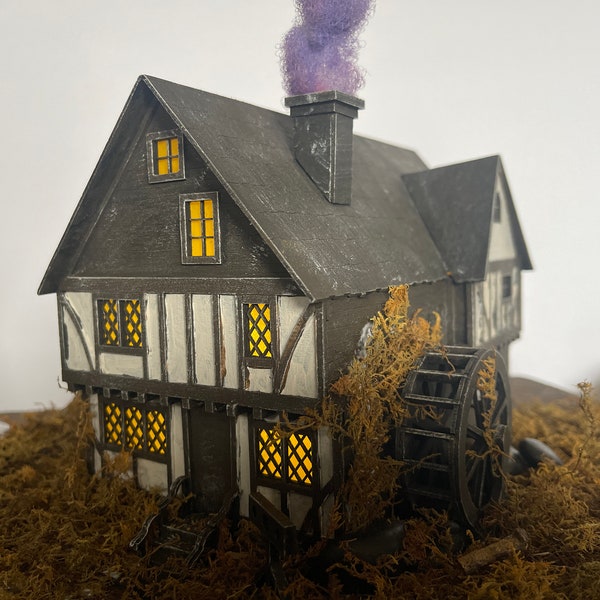 Cabaña de las brujas hermanas; solo kit