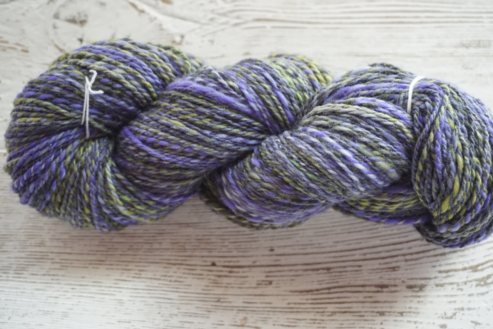 Handspun Yarn Hand Spun Yarn Merino Sport Metallic Thread Etsy