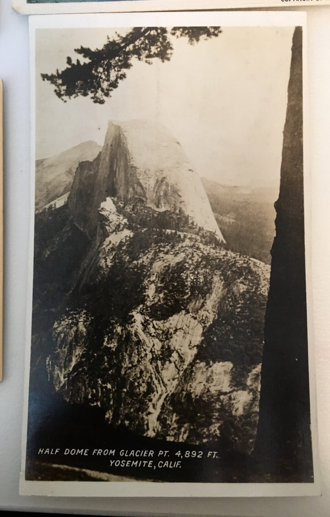 4 Vintage Yellowstone and Yosemite Postcards 2 of Each. Etsy