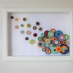 Quilled Paper Framed Art