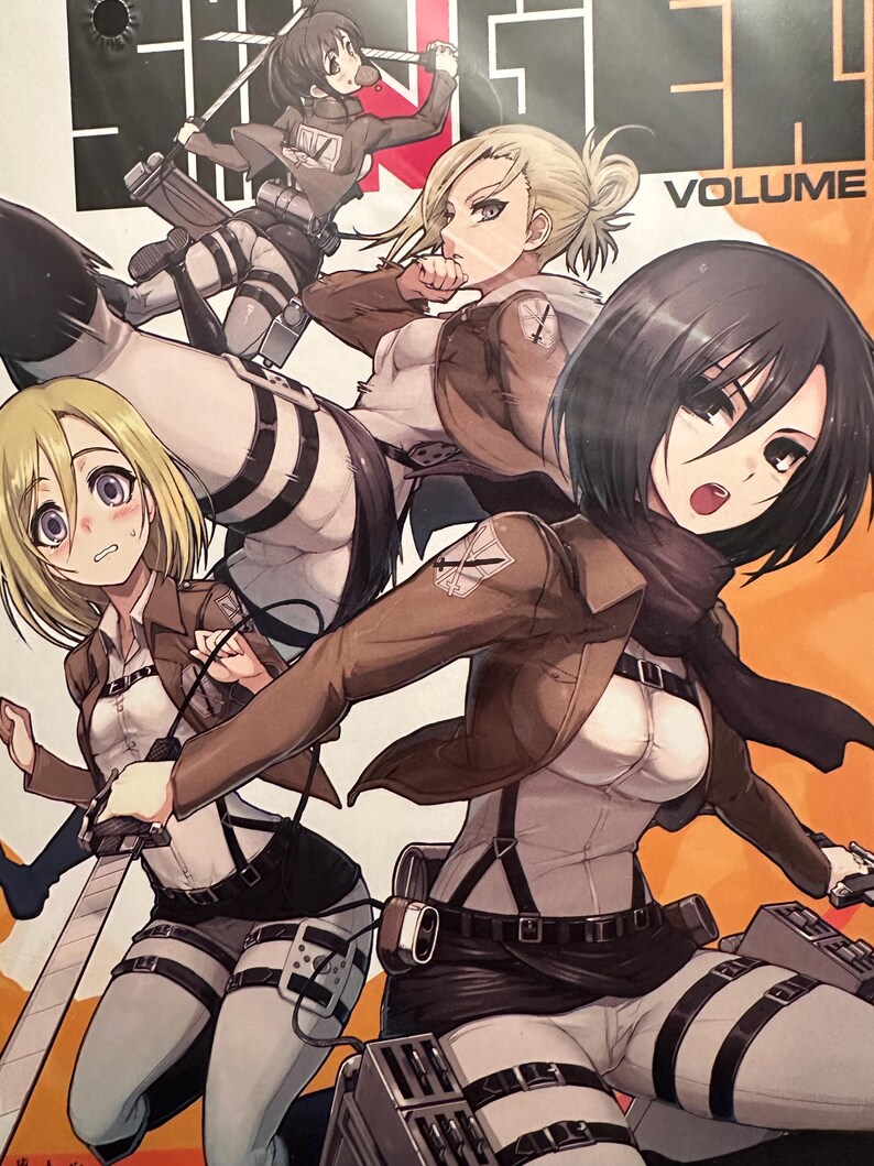 Doujinshi Attack On Titan Etsy doujinshi-attack-on-titan-etsy