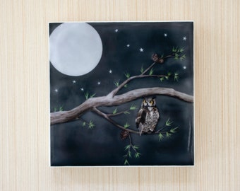 Waxed Mini - Owl Moon