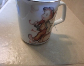 Hummel cup mug,  The Merry Wonderer, Germany  vintage