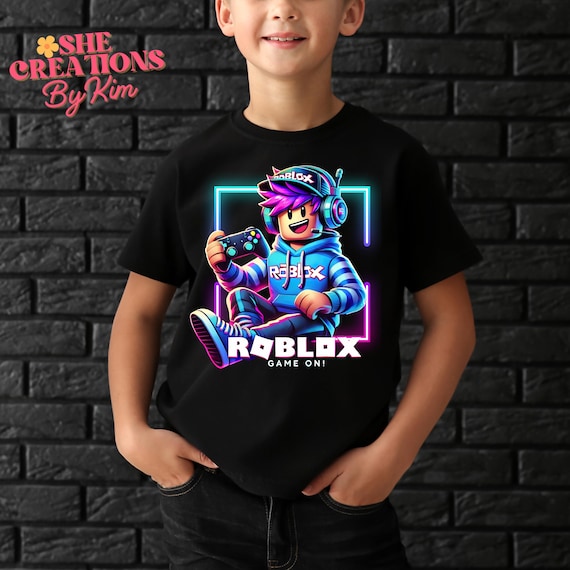 Gamer Boy Sublimation PNG | Pixel Game Character Design (Digital Download)