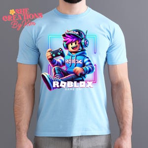Personaggio di gioco in stile pixel art per sublimazione (versione Gamer Boy) (download digitale) immagine 8