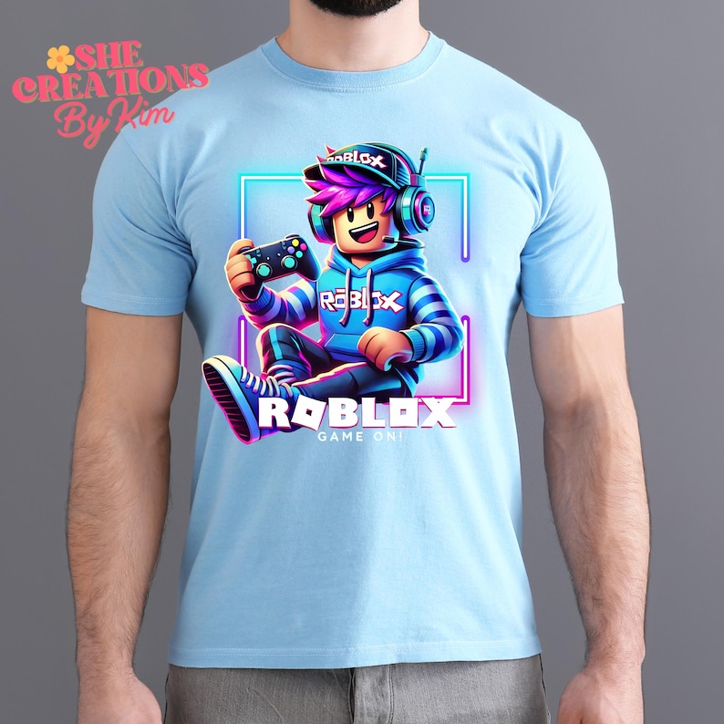 Personaggio di gioco in stile pixel art per sublimazione (versione Gamer Boy) (download digitale) immagine 8