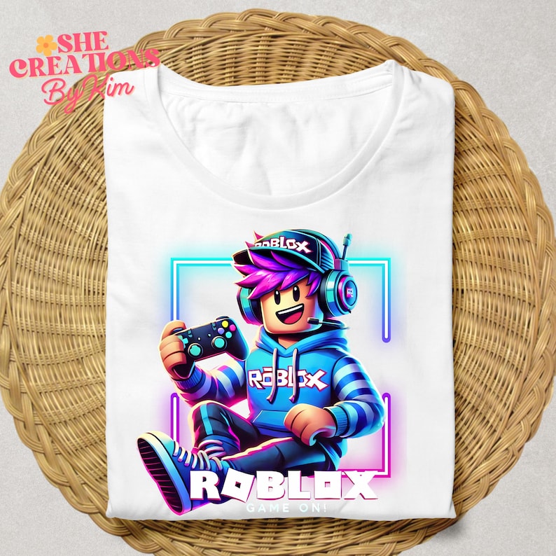 Personaggio di gioco in stile pixel art per sublimazione (versione Gamer Boy) (download digitale) immagine 7