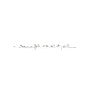 Nothing is easy but everything is possible Inspirational quote - personal development - motivating phrase - motivation