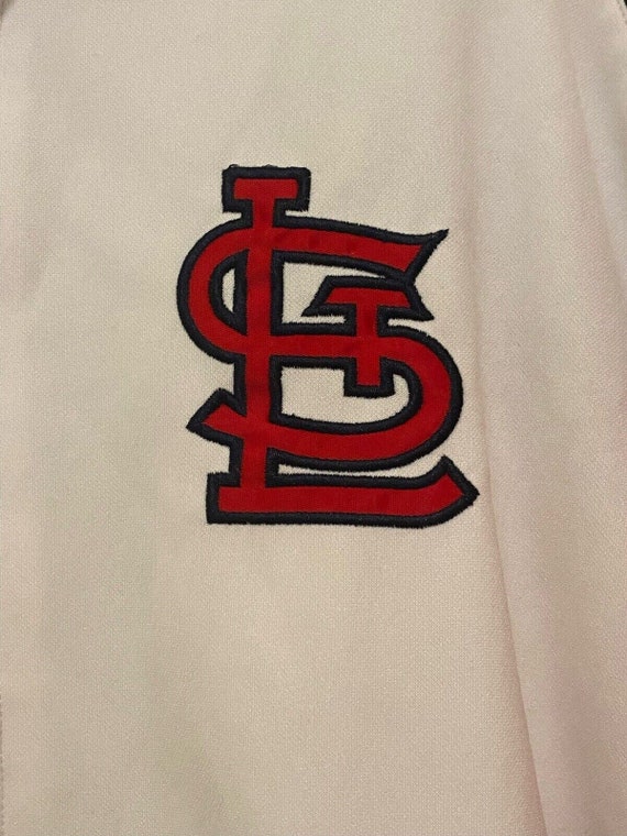 Cardinals Jacket St Louis Zip Windbreaker Genuine… - image 5