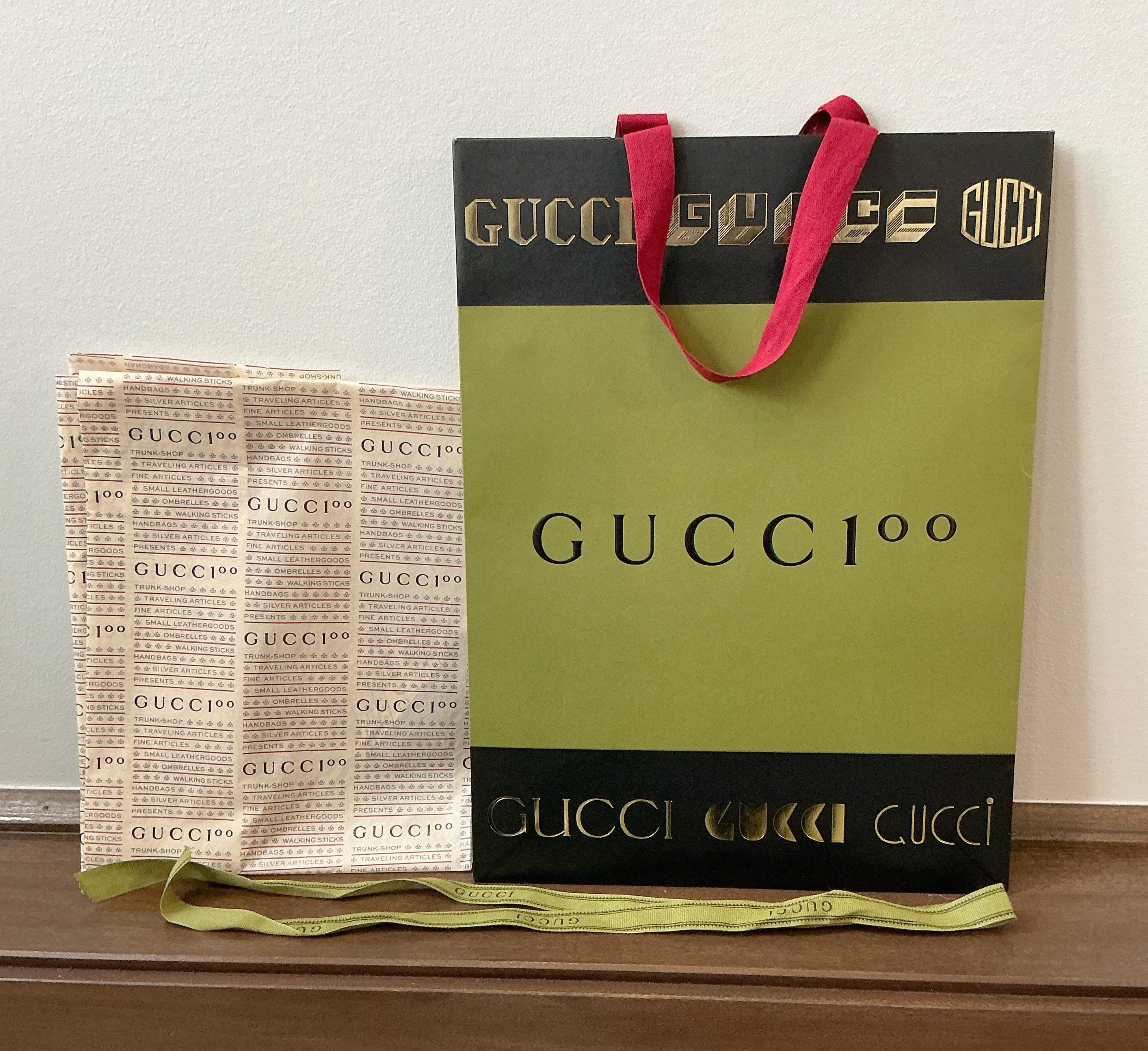 Gucci Shopping Bag - Etsy