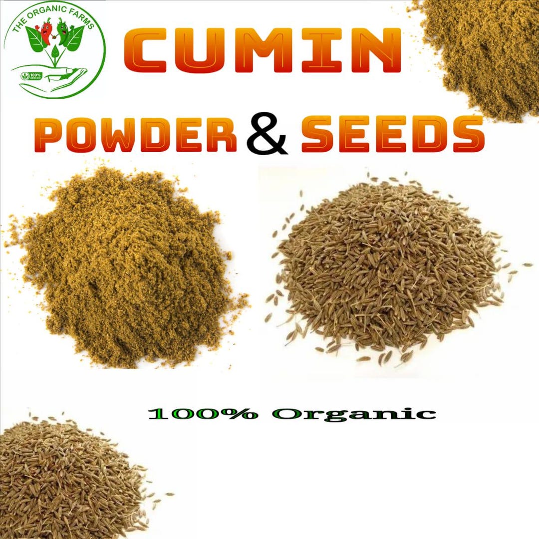 Organic Cumin Powder: Fresh Ground Spice, Indian & Mexican Cuisine - Etsy
