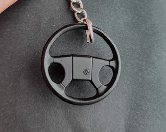 Volkswagen-stuursleutelhanger – miniatuur VW-autoaccessoire (kunststof)