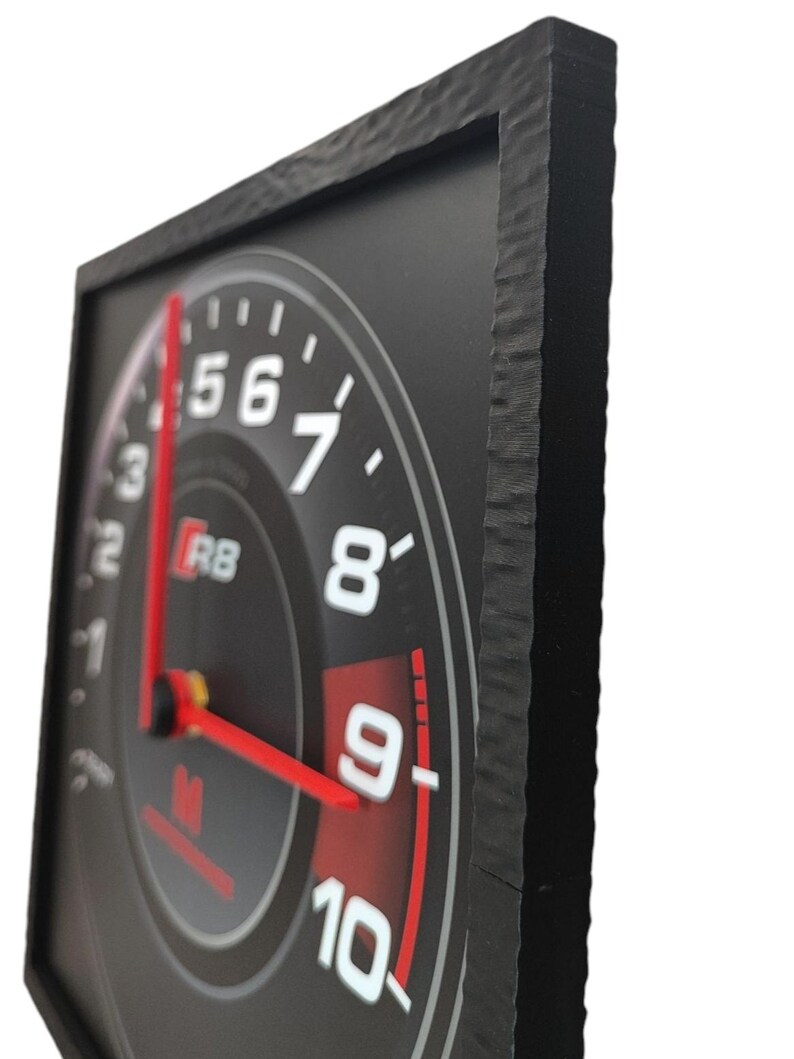 Desk Clock Bmw M, Unique Wall Clock, Personalized Car Guy Gift, Shelf