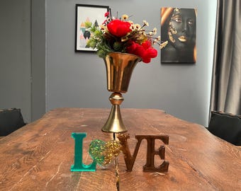 HOUD van decoratie met epoxybelettering | Romantisch cadeau | Handgemaakt harsaccessoire