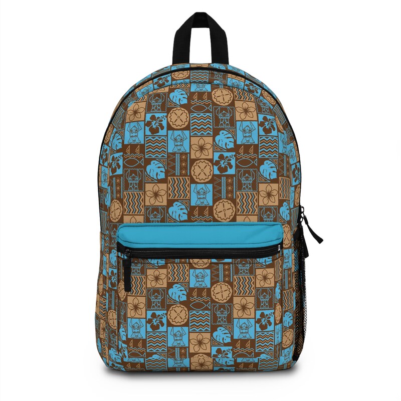 Tiki Print Pattern Backpack main image 0