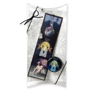 Gift Set Tarot De Moon Card Telefoon Stand en Bladwijzer