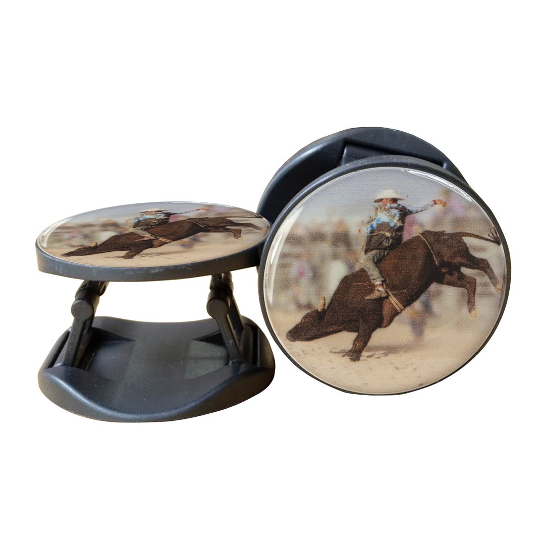 Western Bull Rider Adjustable Mobile Phone Stand Holder - Competition ...