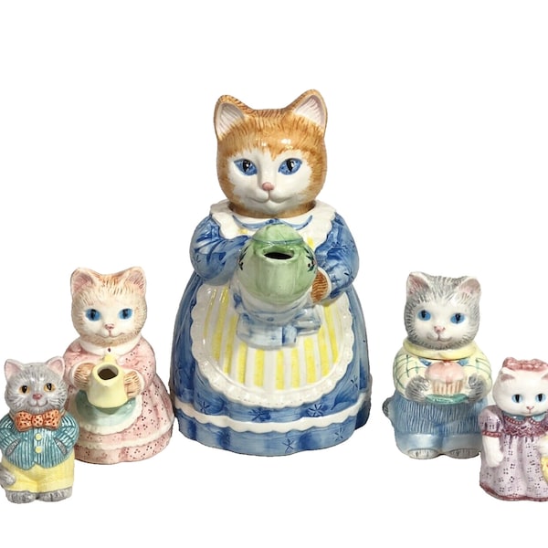 Cat Tea Pot Etsy