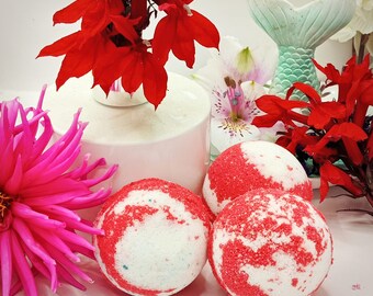 Black Raspberry  and  Vanilla Bath Bomb