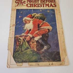 Rare and wonderful 1926 edition of The Night Before Christmas