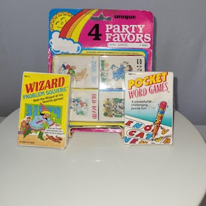 Vintage Kinder Kartenspiele (als Lot verkauft)