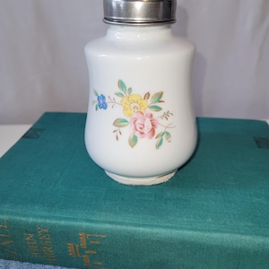 Vintage Milk Glass Sugar Shaker