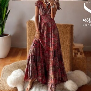 Short Sleeve Ruffled Dress | Stylish Women&#39;s Fashion | Comfortable Outwear