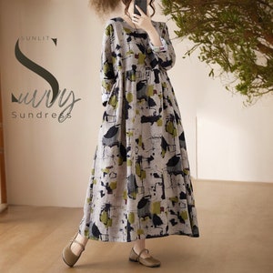 Korean Maxi Dress - Etsy New Zealand