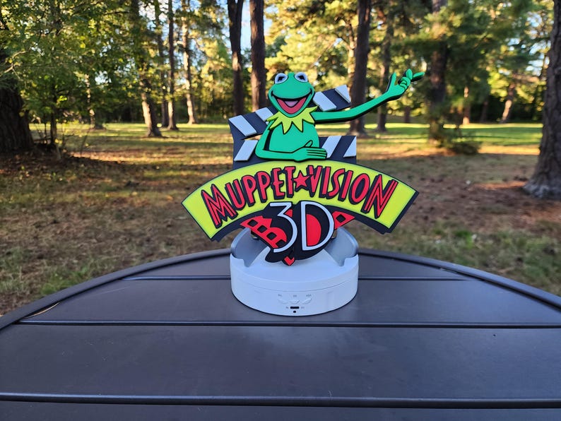 Muppetvision 3D Sign | Disney Hollywood Studios Muppets Decor - Etsy
