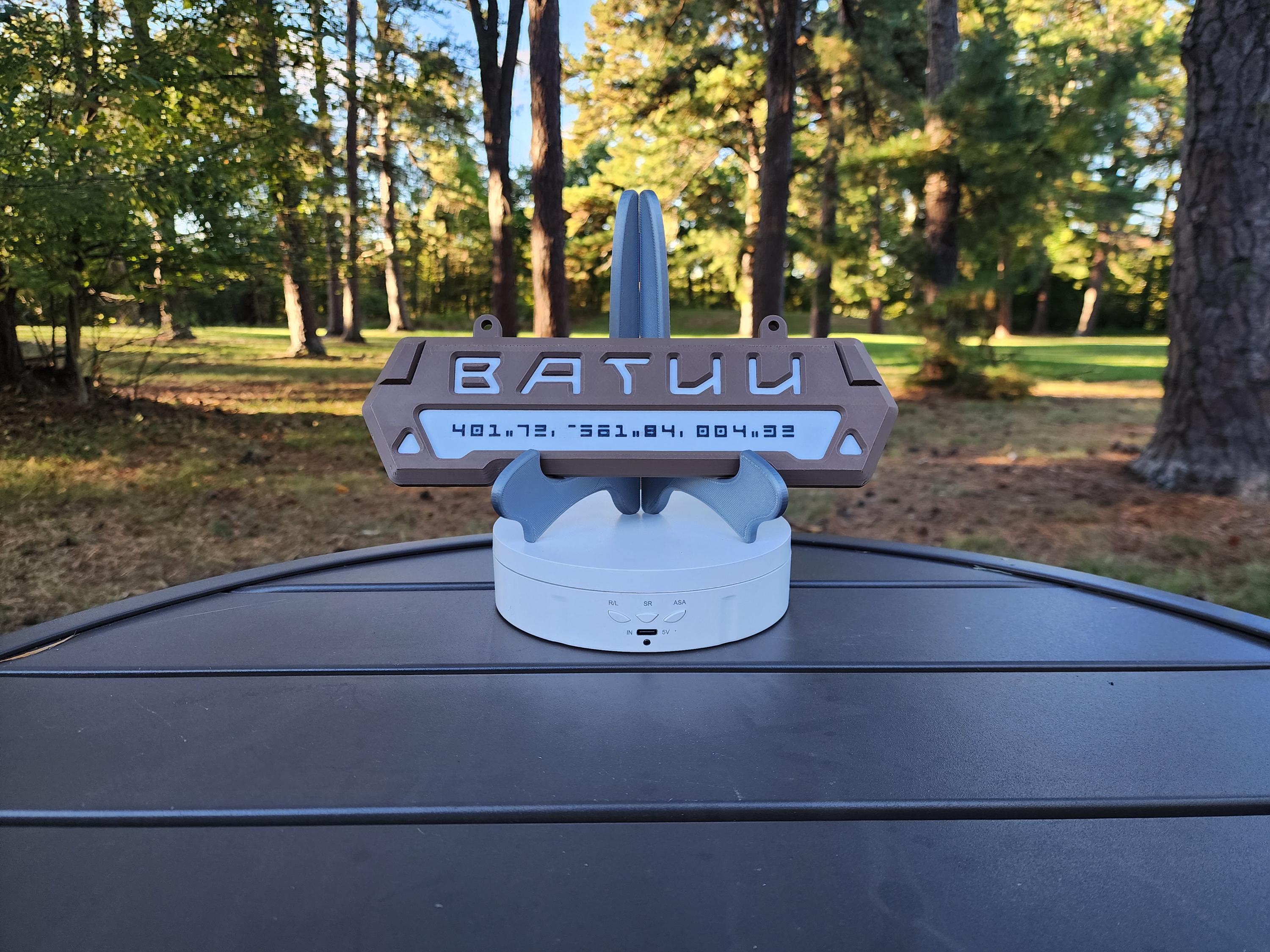 3D Printed Batuu Sign – Galaxy's Edge Inspired Star Wars Decor - Etsy