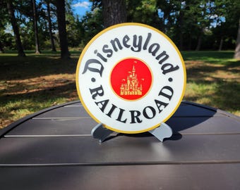 Disneyland Railroad Inspired Sign - Etsy