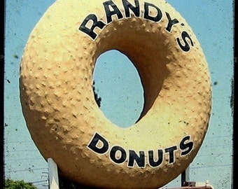 Randys Donuts UNFRAMED 5x5 Fine Art Photo