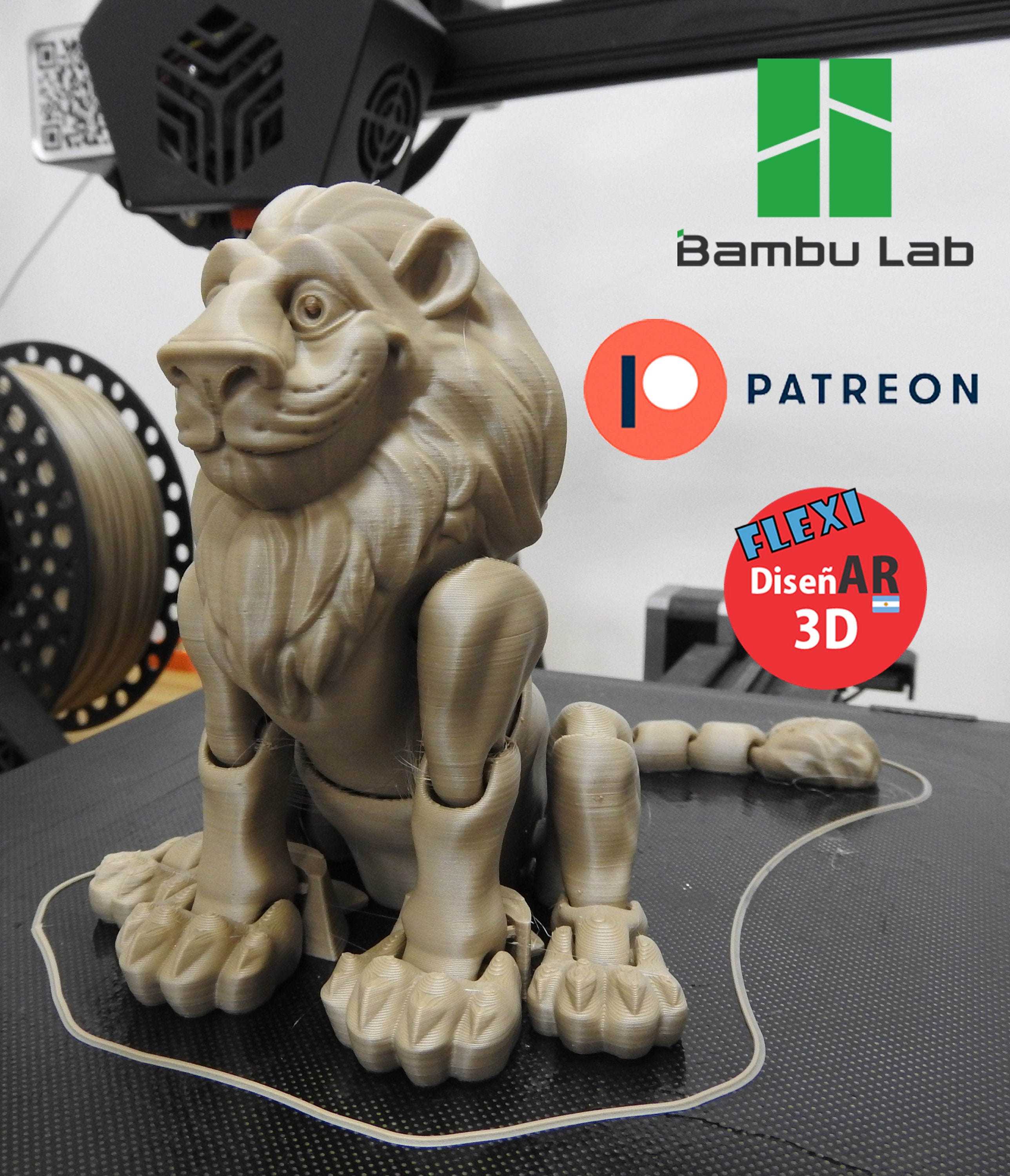 Leon STL File for 3d Printing, Articulated Leon Figure, 3mf Included - Etsy