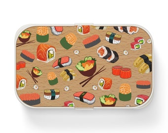 Sushi Pattern Bento Lunch Box