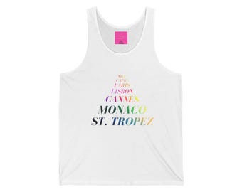 Oda a una camiseta sin mangas de verano europea