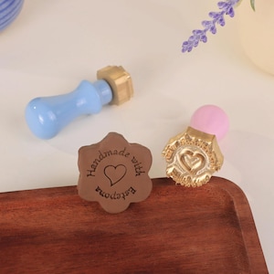 Sello de cerámica personalizado con nombre, sello de firma de arcilla, sello de cerámica con inicial, sello de letra personalizado para arcilla, marca de alfarero