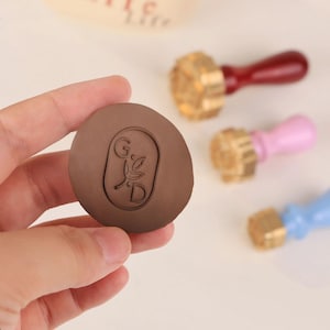 Custom Logo Stamp for Clay, Pottery Makers Mark, Gift for Potters, Custom Pottery Stamp for Signature, Ceramics Stamp, Pottery Tools