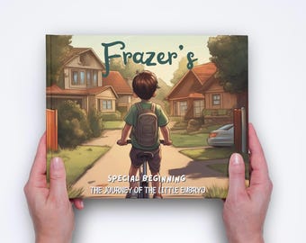 Personalized IVF Journey Hardback Book for Children