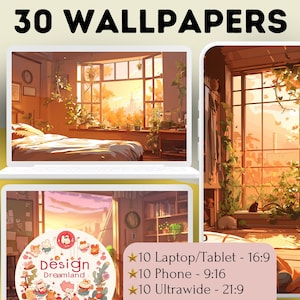 Studio Ghibli-Themed Plants Wallpaper - Unique Anime Gift, Enchanting Desktop & Phone Background