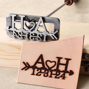 Custom Date Branding Iron for Special Occasions, Hot Branding Iron for Wood or Leather, Branding Iron for Newlywed Gifts, Country Wedding